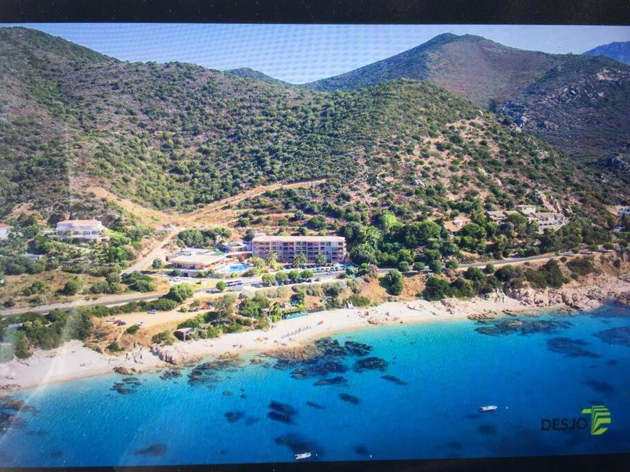 Bel App T2 En Bord De Mer Vue Sanquinaires Piscine Ajaccio  Exterior photo